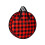 Christmas Wreath Storage Bag with Handle, 24 in, Red 2