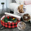 Christmas Wreath Storage Bag with Handle, 24 in, Red 4