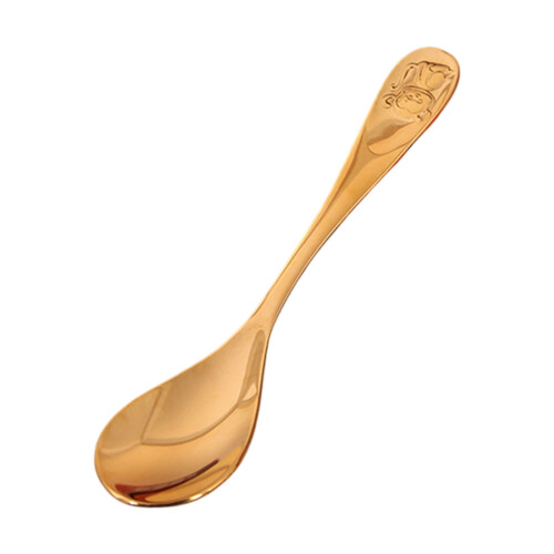 Durability Bronze Soup Spoon With 12 Birth Animal-monkey