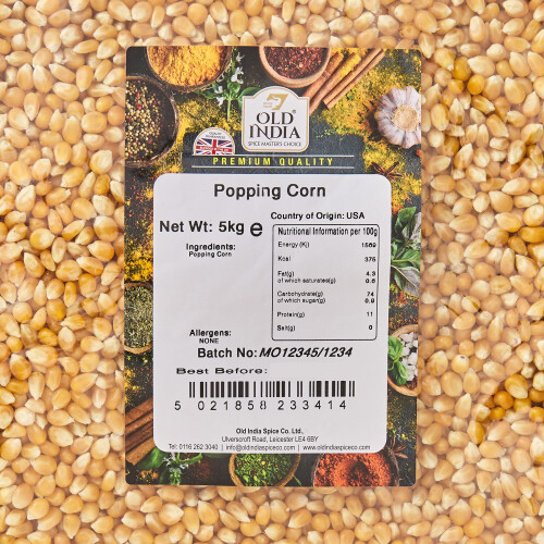 Old India Popping Corn 5Kg 1