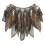 Retros Embroidered Capes For Wedding Sequins-black gold 1