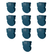 Plastic documentclip Plastic kasthaak voor efficiënt-Marineblauw