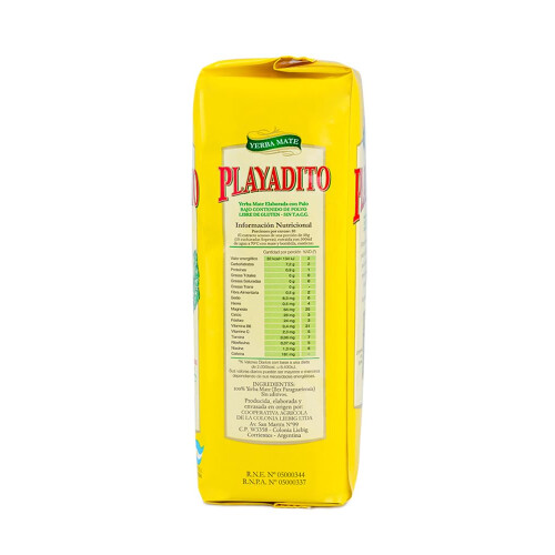 Playadito Yerba Mate Tea ? with Stems (Con Palos) (2 x 500gr) 1