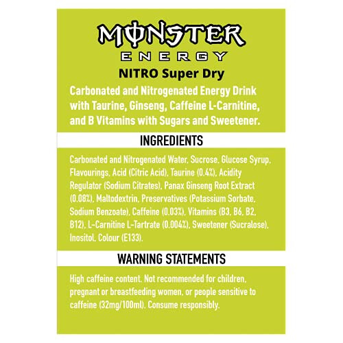 Monster Energy Nitro 12 x 500ml Cans 2