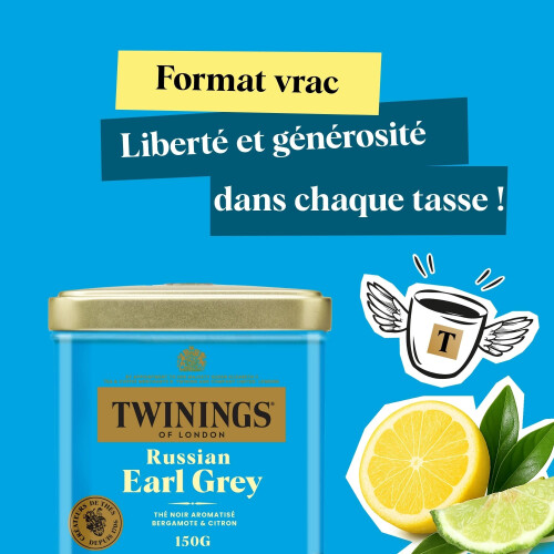 Twinings Twinings Earl grey Russian 150 gram 2