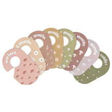 8 Pieces Baby Closet Organizers Cards PVC Materials For Tiny