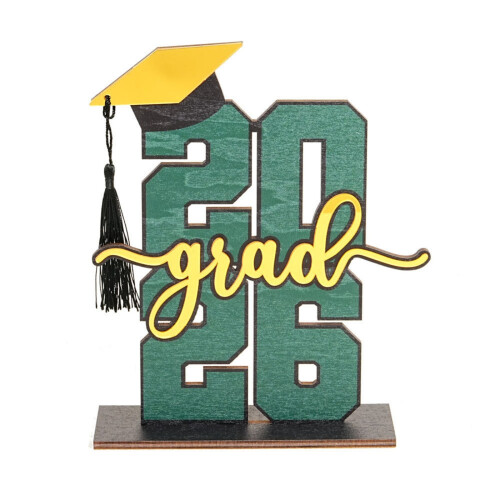 Décorations de remise de diplôme 2026, classe de 2026, centres-E