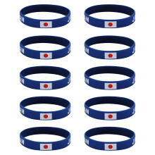 Pack Of 10pcs Fun Sports Wristbands Great For Sports-Japan