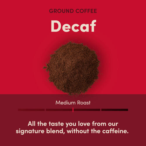 Tim Hortons Decaffeinated Medium Roast Ground Coffee 340g 2