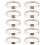 10 Piece Wrist Bangles Wristbands Showcasing-Egypt 1