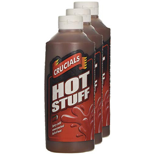 Crucials Hot Stuff Sauce 500ml (3 Pack) 2
