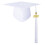 Classical Graduation Cap Square Bachelor Hat For-White child 1