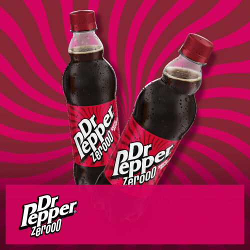 Dr Pepper Dr Pepper PET Cola Zero 500 ml (Pack of 12) 1
