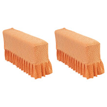 Paar Stretch-Sofa-Armbezüge mit rutschfestem Rand für-mit Rock O