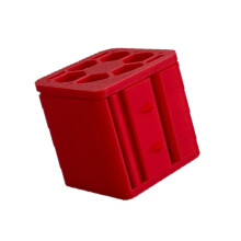 Plastic labeldispenser Desktop Label Organizer opbergdoos voor