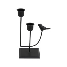 Retro Taper Candle Holders Iron Candlestick Holders for Home-3
