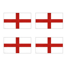 Verzameling van 4 stuks teamsymboolhoofdbanden-Engeland