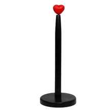Countertop Wood Paper Towel Holder Wood-Black love model