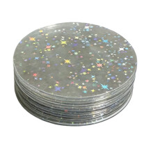 100 Stück schöne Regenbogen-Abzeichen-Abdeckfolie für-3