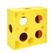 Stimule la curiosité Puzzle rotatif automatique-S jaune fromage