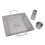 Stainless Steel Beer Can Chicken Pan with Handles 1