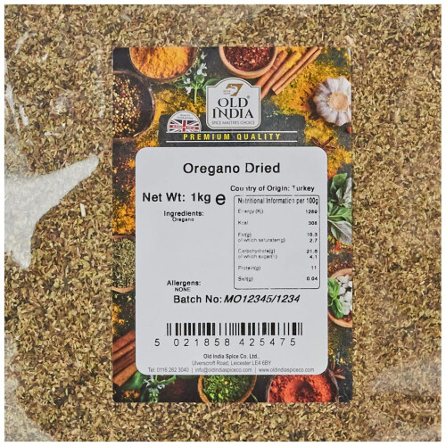 Old India Oregano Dried 1 Kg 1
