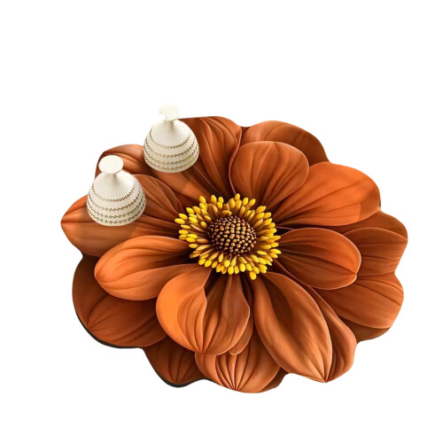 3D Floral Pattern Silicone Kitchen Mat Counter Protectors-6