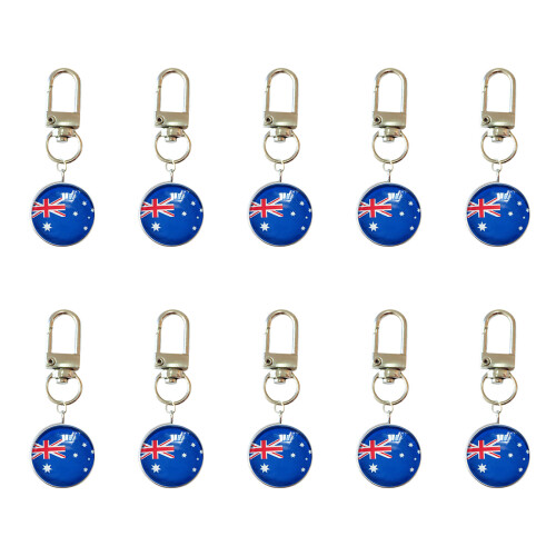 Großpackung mit 10 Schlüsselanhängern mit-Australien