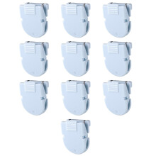 Secure Hanging Square Clip Small Hanging Spring Clip-Light Blue