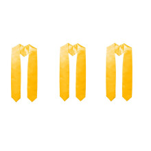 Elegant Graduation Shoulder Stashes Extended Length-Yellow 3