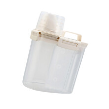 Multipurpose Household Storage Box Dog Cats-Offwhites 1.7L
