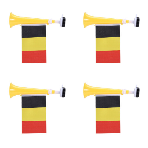 4 Piece Bright Cheer Trumpets Hand Push 4-section Design-08