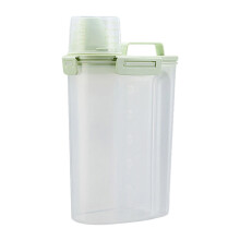 LeakProof Pet Food Storage Box With Detachable-Matcha Green 3L
