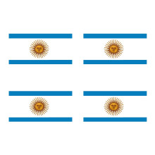 Assorted Country Flag Head Coverings Hijab Head Scarf-Argentina