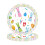 20er-Pack Osterhasen-Pappteller, 23 cm (9 Zoll) 1