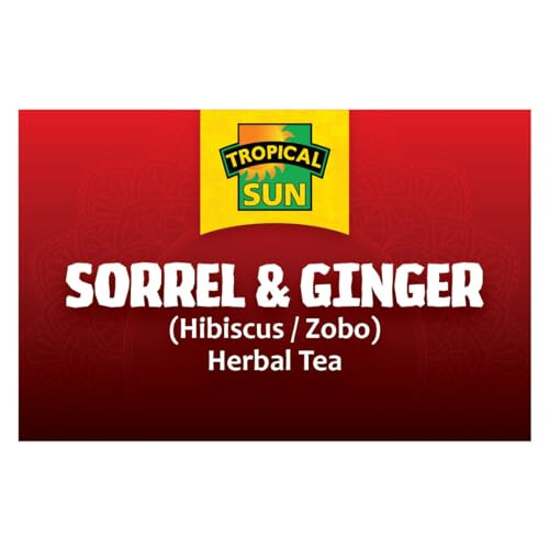 Tropical Sun Sorrel and Ginger, Pack of 6 1