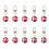 Bulkverpakking van 10 stuks internationale-Denemarken 1