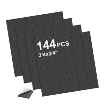 Multifunctionele magnetische stickers 144 stuks 2 cm vierkanten