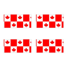 4PCS 2026 Year Soccer Event Headwrap International Flag-Canada