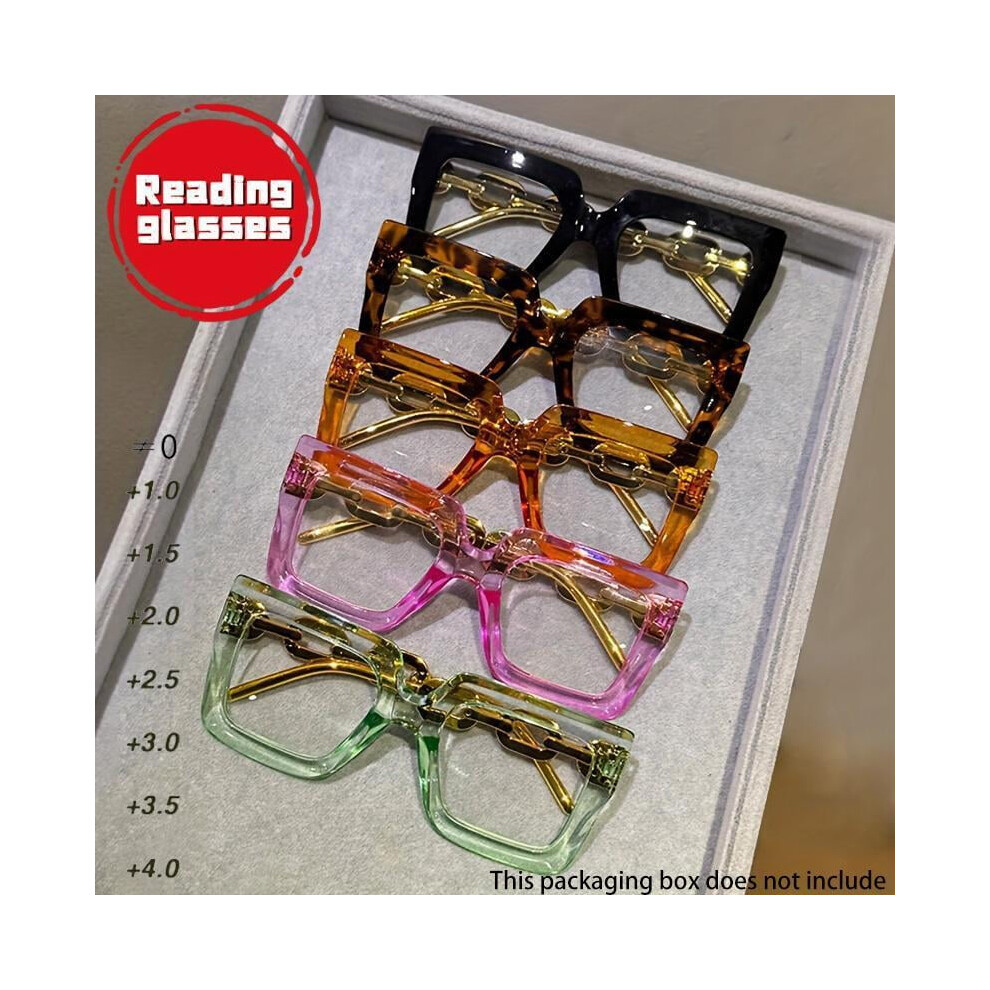 Blue/Light Large Frame Anti- Reading Glasses Â Unisex, Pc