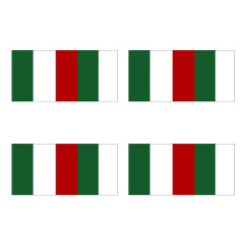 Sportvoetbal-hoofddeksels, set van 4 stuks, ideaal voor-Italië