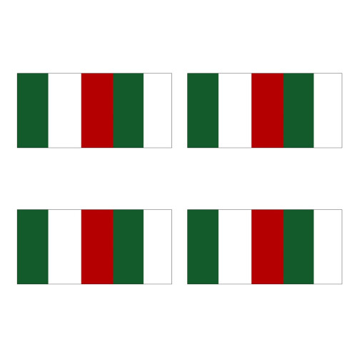 Packung mit 4 Stück-Italien