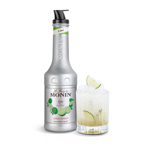 MONIN Lime Fruit Mix Puree 1 Litre 1