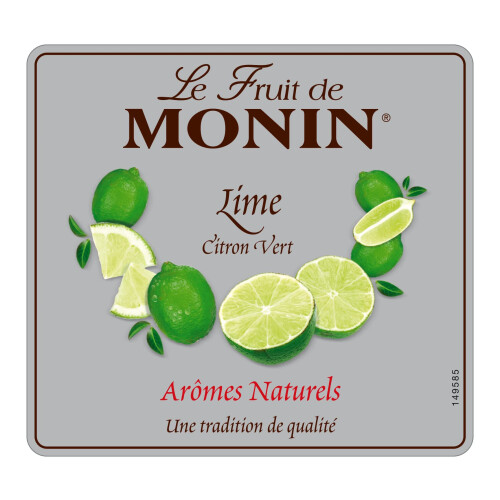 MONIN Lime Fruit Mix Puree 1 Litre 2