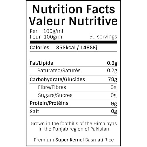 Yum Asia Super Kernel Premium Basmati Rice - 5kg 1