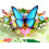 Κάρτα γενεθλίων Butterfly Waltz3D με χρυσή άκρη 1