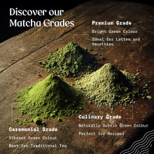 NaturaleBio Organic Ceremonial Grade Matcha Powder, 30g Tin. First Harvest Japanese Green Tea From Uji, Kyoto. Pure, Free From Added Sugars. For
