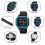 Digital Alarm Watch Waterproof Luminous LED Backlight 50M 3