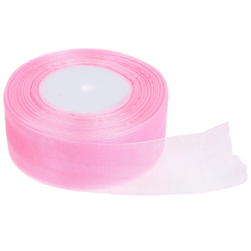 Rosa Chiffonband, 45 m x 3,8 cm