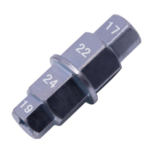 Motorcycle Spindle Key 3/8" Drive 17–24mm